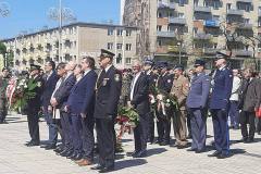 Uroczystość miejska upamiętniająca 88. rocznicę śmierci Marszałka Józefa Piłsudskiego.