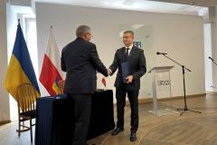 Uroczystość podpisania umowy miast partnerskich między Berdyczowem a Częstochową